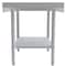 Koolmore 16 Gauge Stainless Steel Commercial Equipment Stand - 30 x 24 Heavy Duty Griddle Stand w/Undershelf EQT-163024 - alternate 8